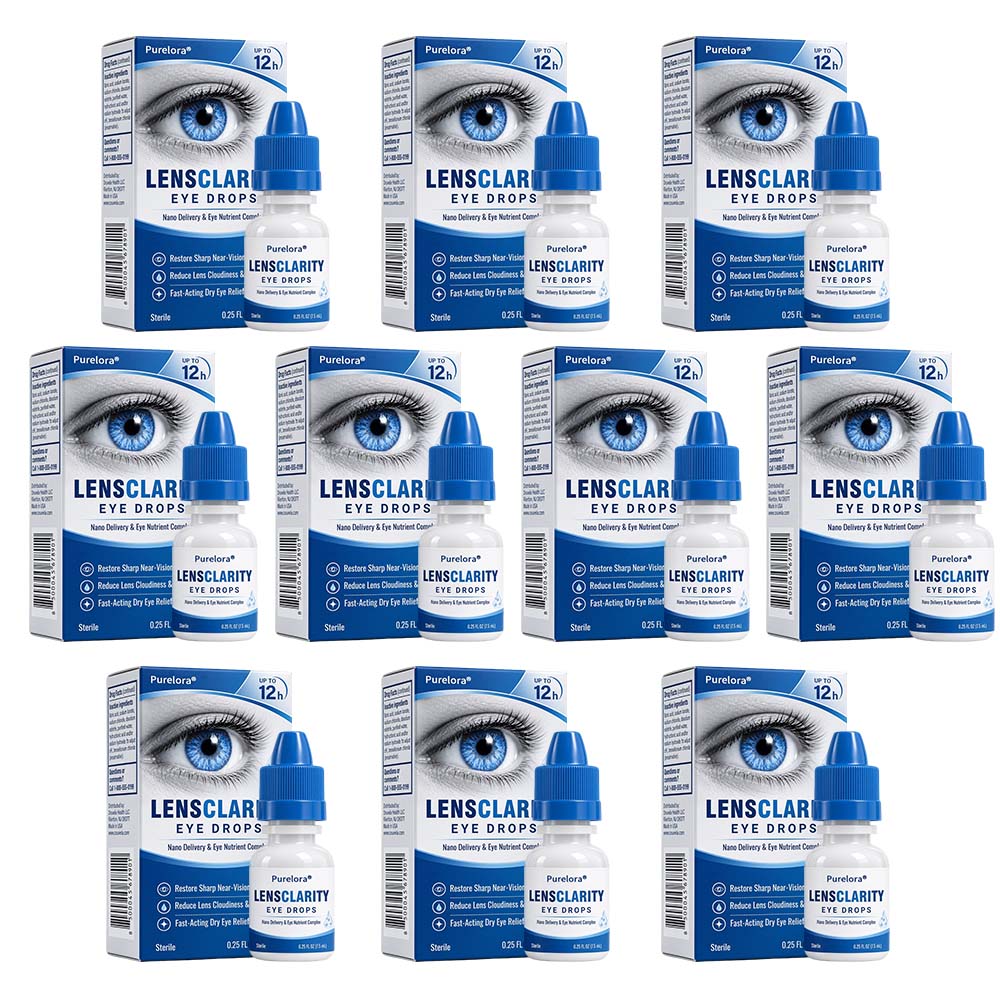 👨⚕️ Purelora ® LensClarity Eye Drops✅For dry eyes, blurry vision & presbyopia 💦