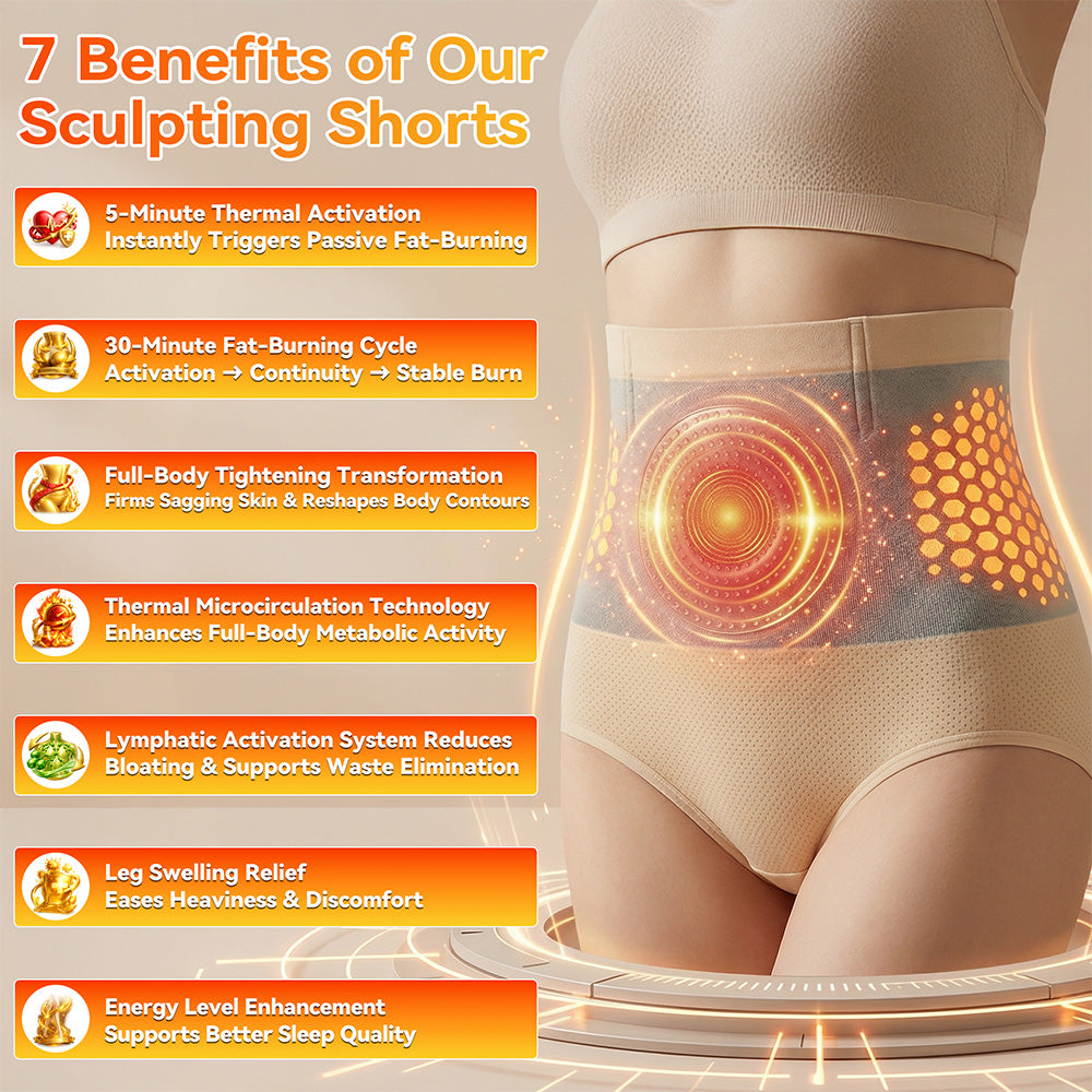 Official Brand Store | 𝓵𝓾𝓬𝓴𝔂𝓼𝓸𝓷𝓰® 2026 4-in-1 Fat-Burning & Shaping Shorts with Moringa and Berberine