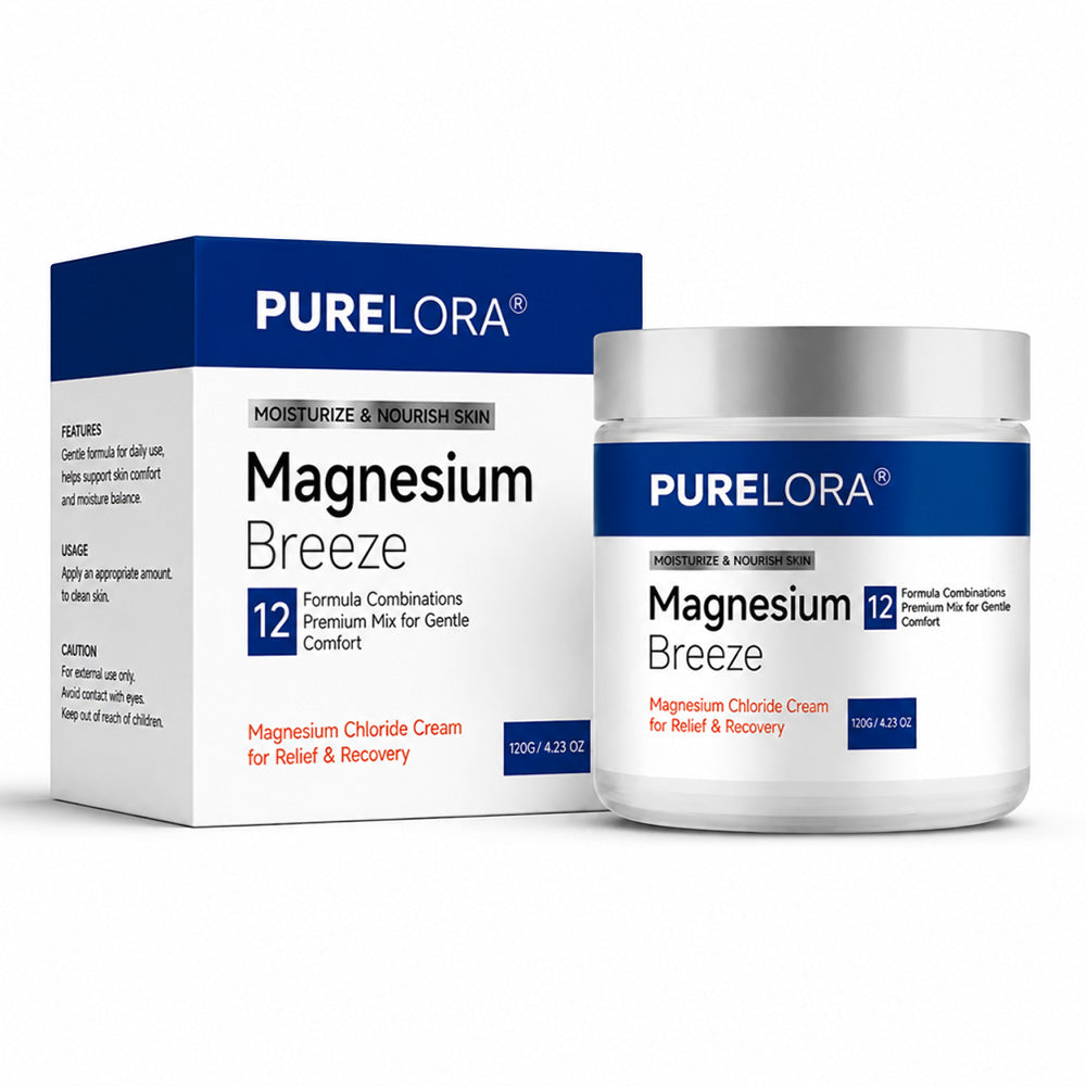 𝐏𝐔𝐑𝐄𝐋𝐎𝐑𝐀® Magnesium Chloride Cream | Relieve sciatica in just 15 minutes!