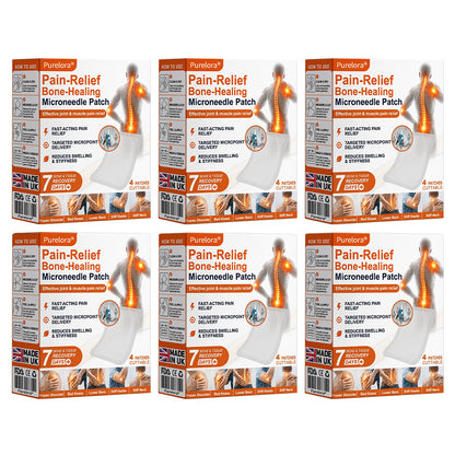 🦵✅🇬🇧 Advanced Micro-Delivery Technology:Purelora® Pain-Relief Bone-Healing Microneedle Patch