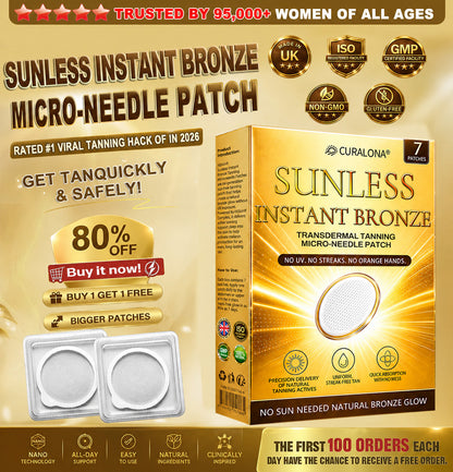 𝑶𝒇𝒇𝒊𝒄𝒊𝒂𝒍 𝑺𝒕𝒐𝒓𝒆 | ☀️☀️ Curalona® 𝐒𝐮𝐧𝐥𝐞𝐬𝐬 𝐈𝐧𝐬𝐭𝐚𝐧𝐭 𝐁𝐫𝐨𝐧𝐳𝐞 𝐓𝐚𝐧𝐧𝐢𝐧𝐠 𝐌𝐢𝐜𝐫𝐨𝐧𝐞𝐞𝐝𝐥𝐞 𝐏𝐚𝐭𝐜𝐡 🇺🇸 (𝐉𝐮𝐬𝐭 𝐨𝐧𝐜𝐞 𝐚 𝐝𝐚𝐲) 𝐕𝐢𝐬𝐢𝐛𝐥𝐞 𝐁𝐫𝐨𝐧𝐳𝐞 𝐆𝐥𝐨𝐰 𝐢𝐧 𝟕 𝐃𝐚𝐲𝐬 ✅ 𝐍𝐨 𝐔𝐕, 𝐍𝐨 𝐎𝐫𝐚𝐧𝐠𝐞, 𝐍𝐨 𝐒𝐭𝐫𝐞𝐚𝐤𝐬, 𝐍𝐨 𝐃𝐇𝐀, 𝐍𝐨 𝐌𝐞𝐬𝐬.