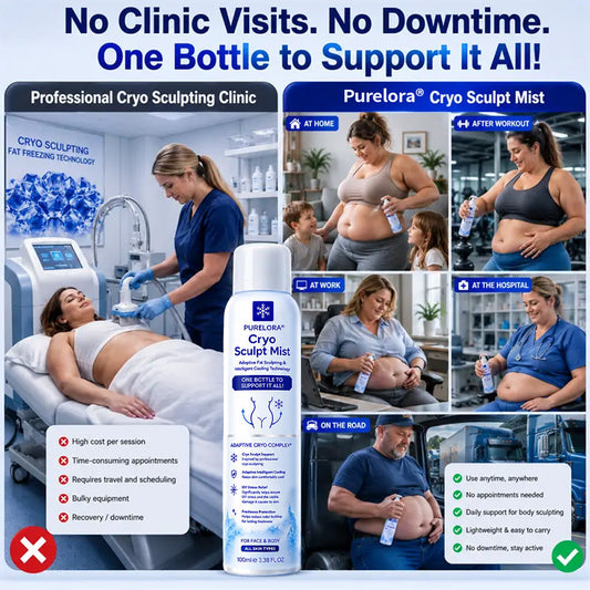 𝐏𝐔𝐑𝐄𝐋𝐎𝐑𝐀® 4-in-1 Cryo Sculpt Mist