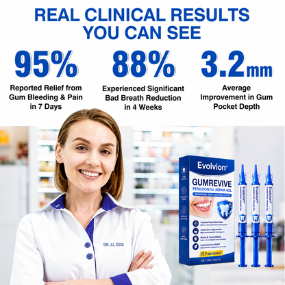 🦷𝐏𝐔𝐑𝐄𝐋𝐎𝐑𝐀® GumRevive Periodontal Repair Gel (for bleeding gums, receding gums, and loose teeth)