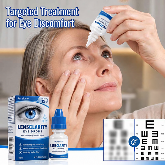 👨‍⚕️ Purelora ® LensClarity Eye Drops✅For dry eyes, blurry vision & presbyopia 💦
