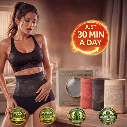 Official Brand Store | 𝓵𝓾𝓬𝓴𝔂𝓼𝓸𝓷𝓰® 2026 4-in-1 Fat-Burning & Shaping Shorts with Moringa and Berberine