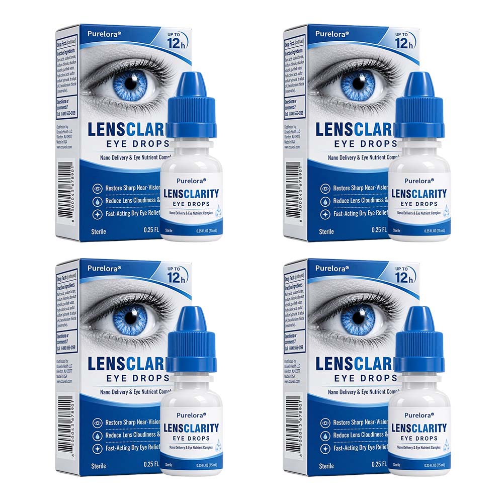 👨‍⚕️ Purelora ® LensClarity Eye Drops✅For dry eyes, blurry vision & presbyopia 💦