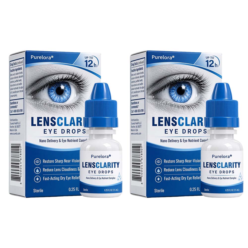 👨‍⚕️ Purelora ® LensClarity Eye Drops✅For dry eyes, blurry vision & presbyopia 💦