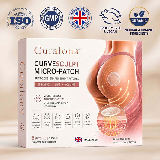 Curalona® CurveSculpt Micro-Patch ✦ Sculpt • Firm • Smooth Lower Body Curves ✦ Micro-Needle Infusion System