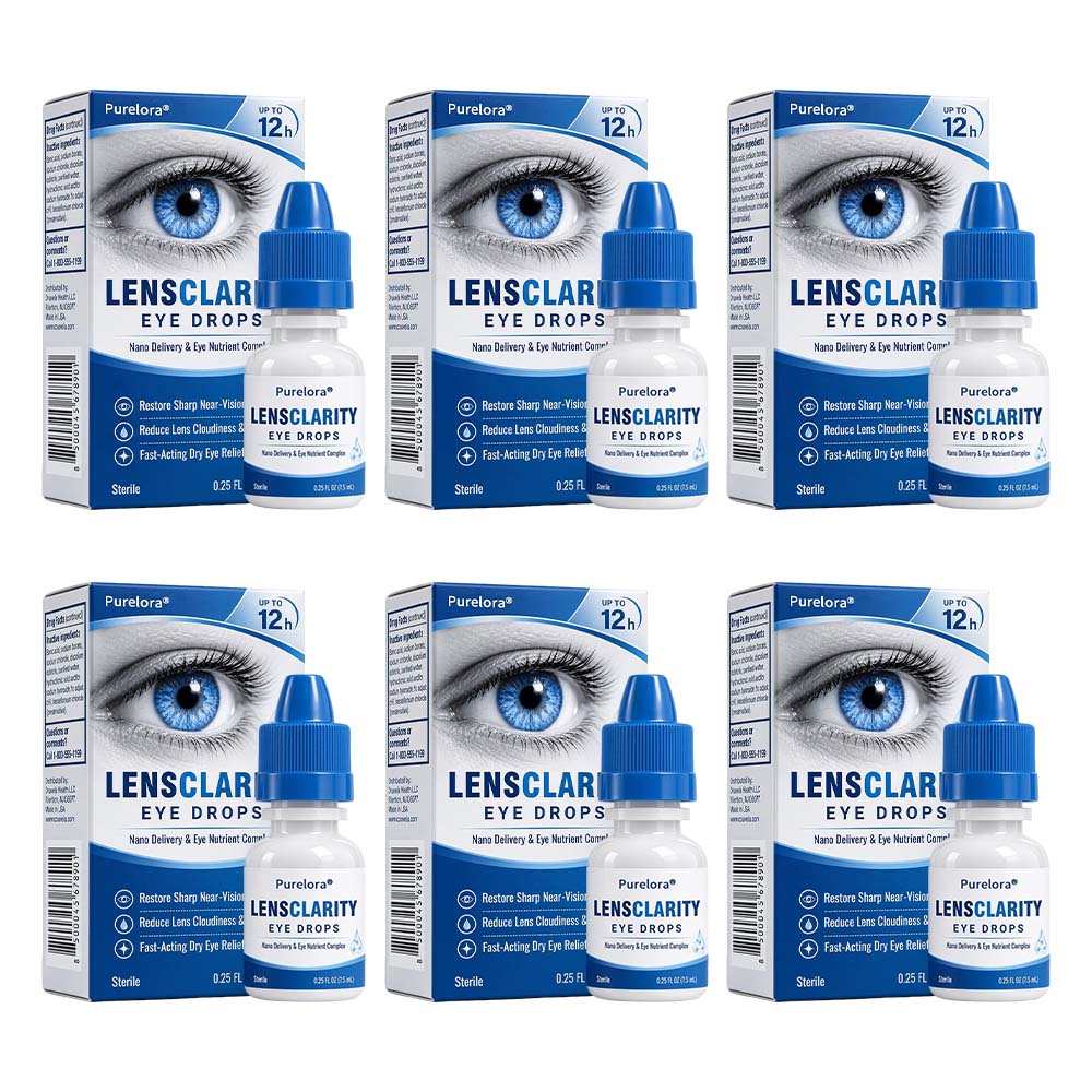 👨‍⚕️ Purelora ® LensClarity Eye Drops✅For dry eyes, blurry vision & presbyopia 💦