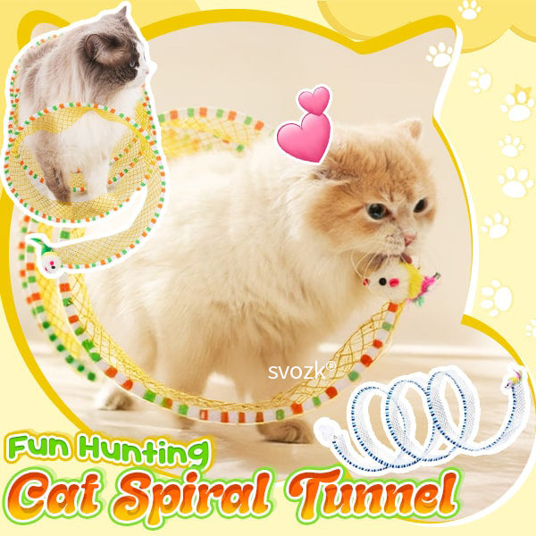 Yellow Spiral Tunnel Toy
