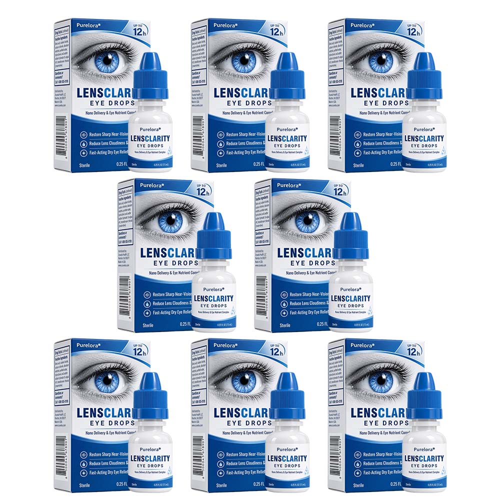 👨‍⚕️ Purelora ® LensClarity Eye Drops✅For dry eyes, blurry vision & presbyopia 💦