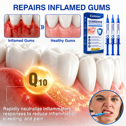 🦷𝐏𝐔𝐑𝐄𝐋𝐎𝐑𝐀® GumRevive Periodontal Repair Gel (for bleeding gums, receding gums, and loose teeth)