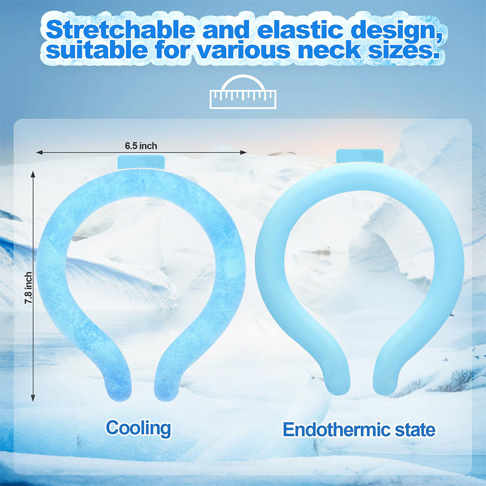 Reusable Cooling Neck Ring – Long-Lasting Sweat-Free Relief