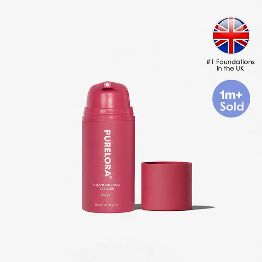 PURELORA® adaptive anti-aging foundation perfectly matches your skin tone and is the choice of over 300,000 users worldwide.