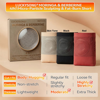 Official Brand Store | 𝓵𝓾𝓬𝓴𝔂𝓼𝓸𝓷𝓰® 2026 4-in-1 Fat-Burning & Shaping Shorts with Moringa and Berberine