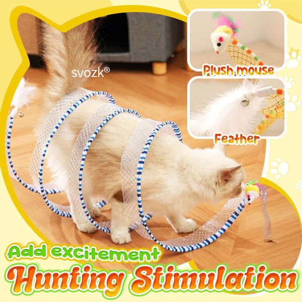Blue Spiral Tunnel Toy