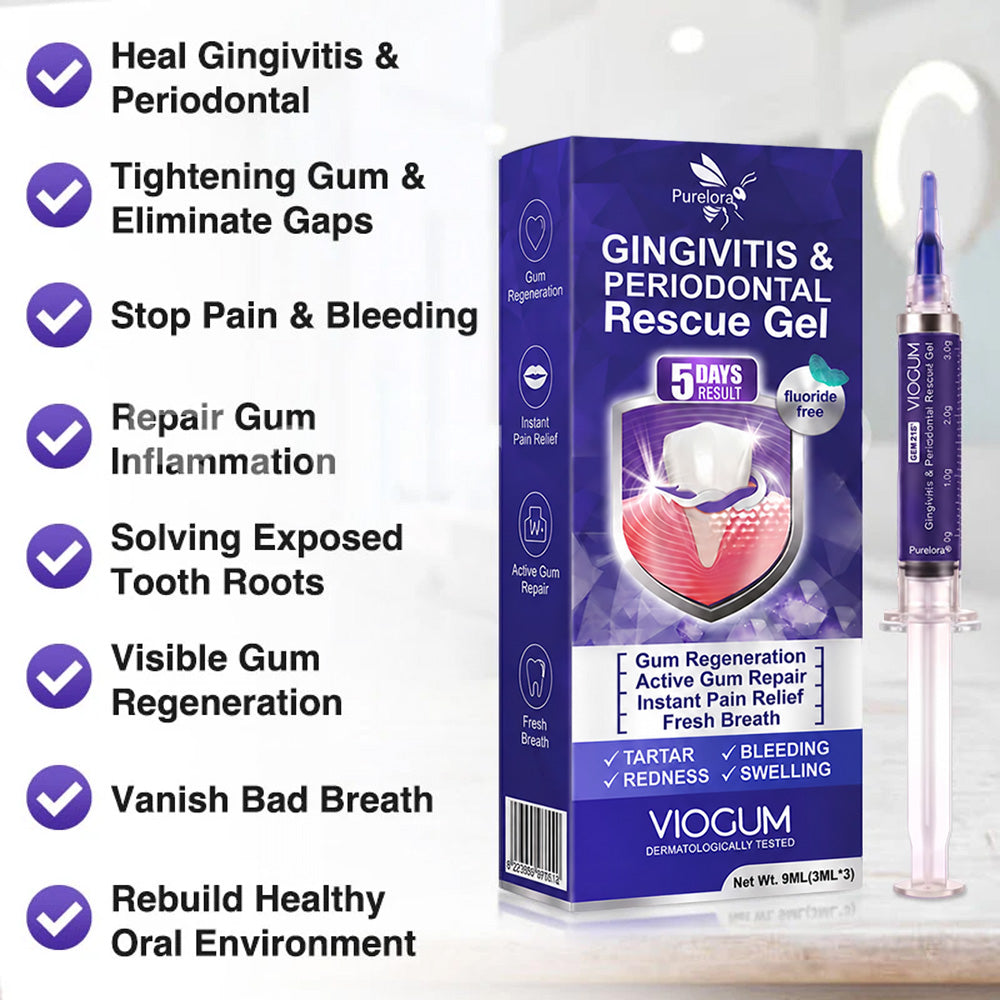 Purelora® VioGum Gingivitis&Periodontal Rescue Gel