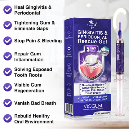 Purelora® VioGum Gingivitis&Periodontal Rescue Gel