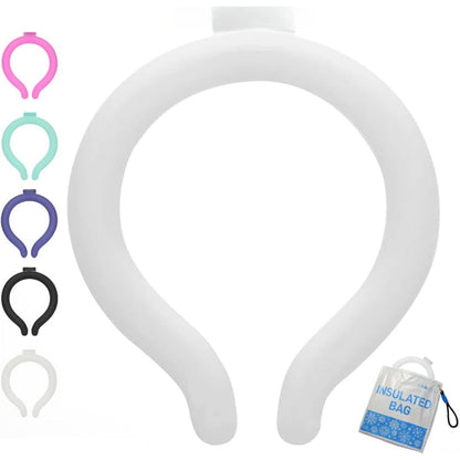 Reusable Cooling Neck Ring – Long-Lasting Sweat-Free Relief