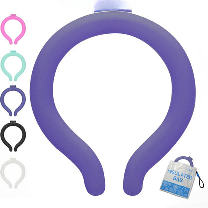 Reusable Cooling Neck Ring – Long-Lasting Sweat-Free Relief