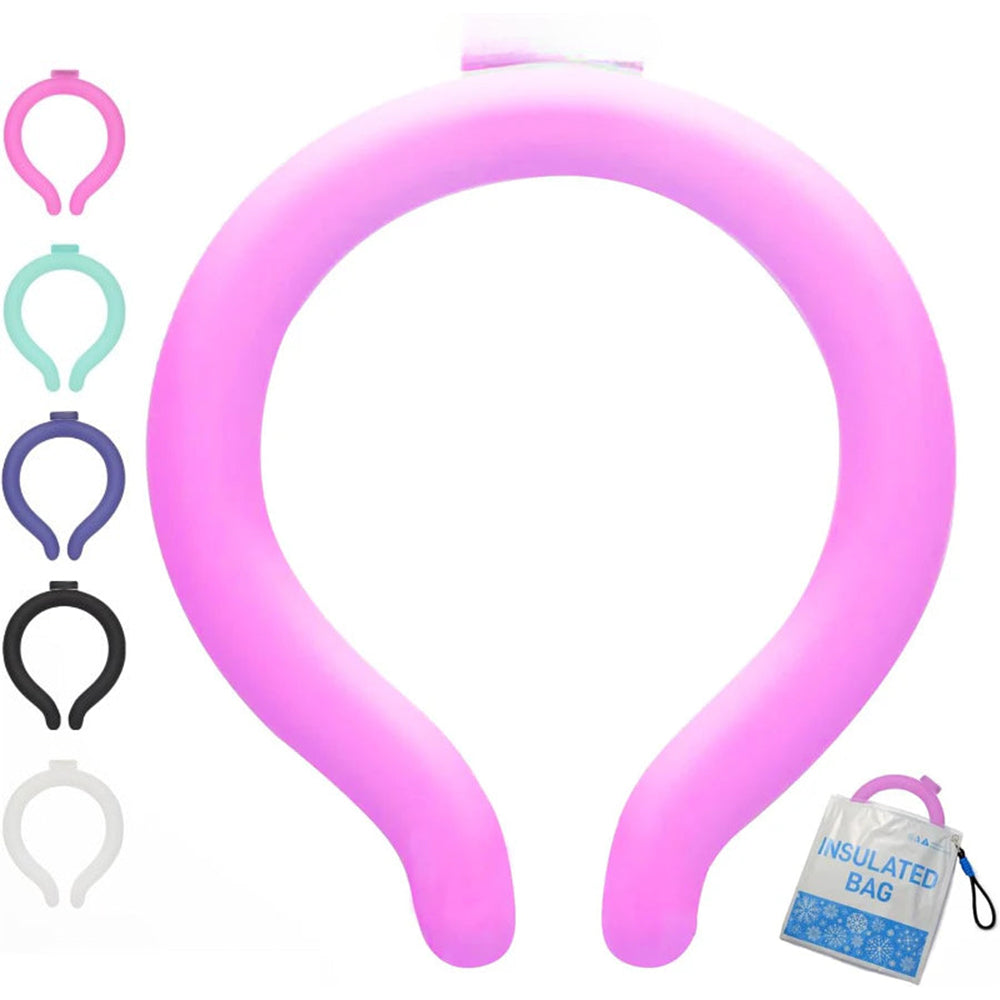 Reusable Cooling Neck Ring – Long-Lasting Sweat-Free Relief
