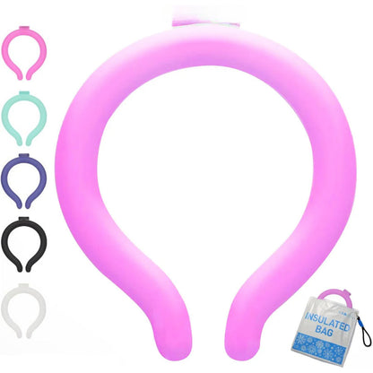 Reusable Cooling Neck Ring – Long-Lasting Sweat-Free Relief