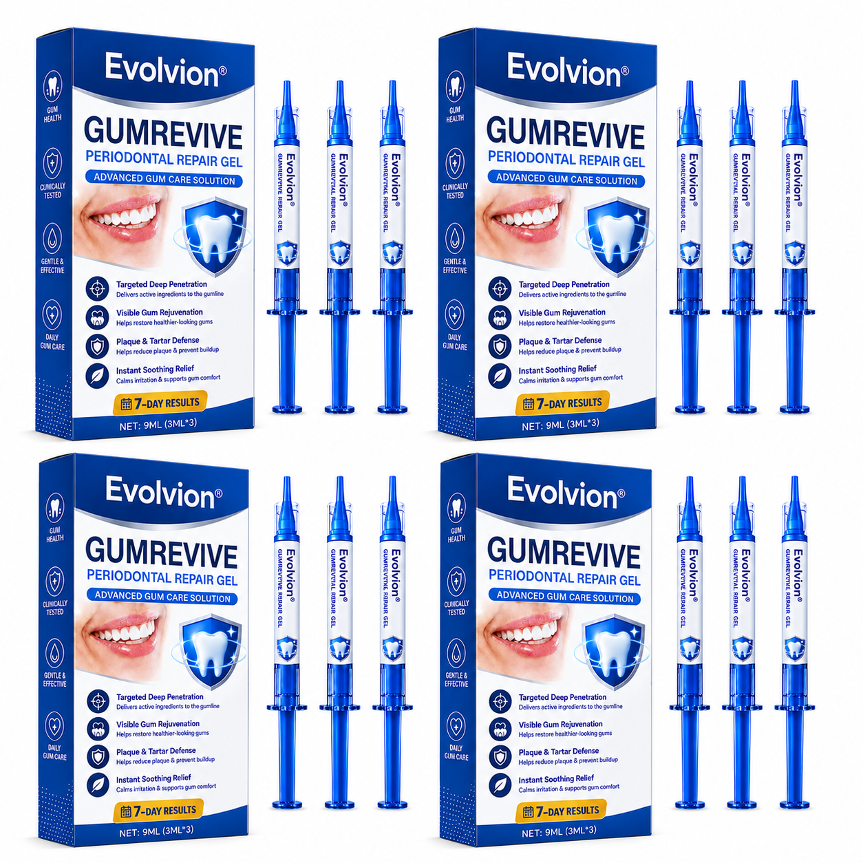 🦷𝐏𝐔𝐑𝐄𝐋𝐎𝐑𝐀® GumRevive Periodontal Repair Gel (for bleeding gums, receding gums, and loose teeth)